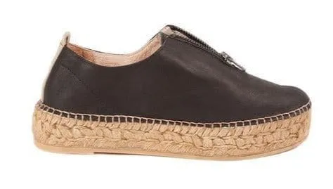 Ateliers Women's Madeira Espadrille Shoes- Black