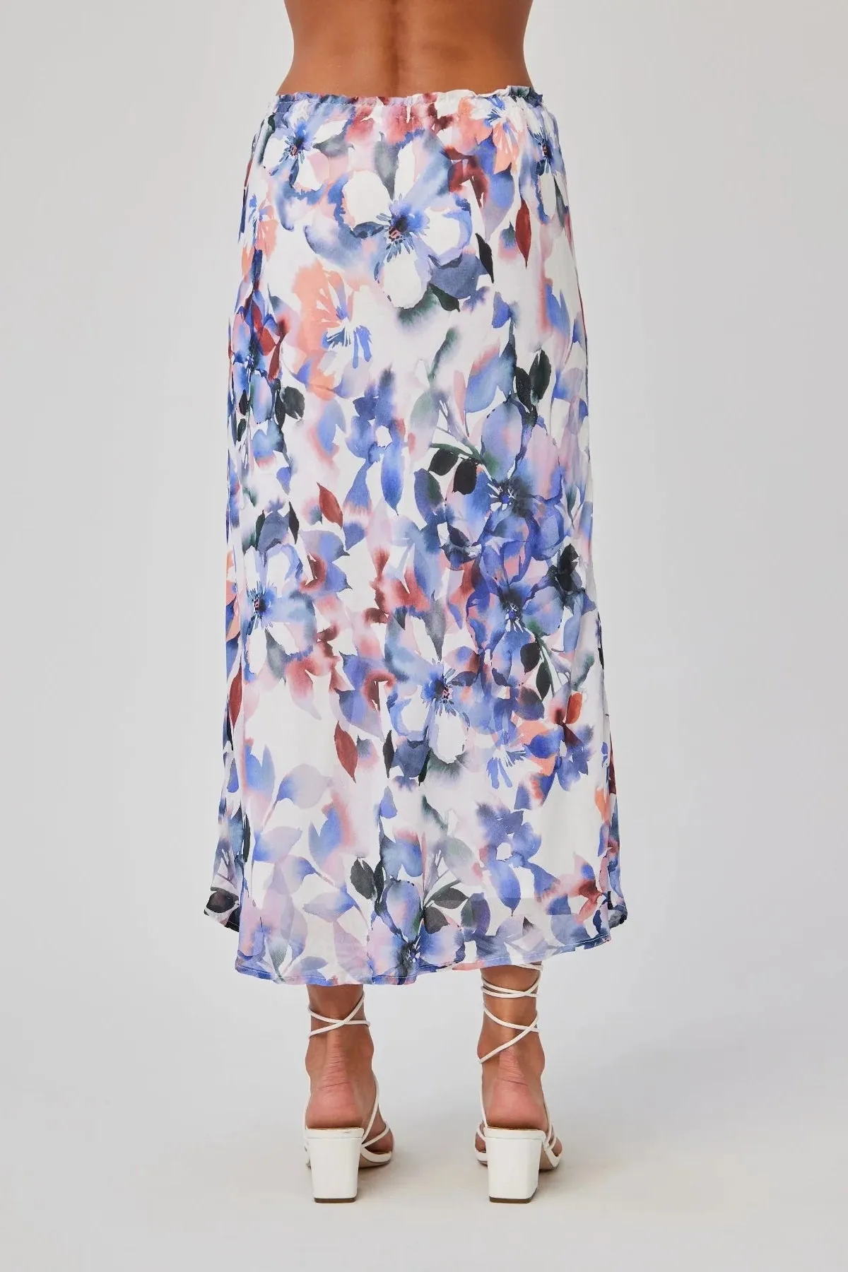 Bella Dahl Floral Midi Skirt