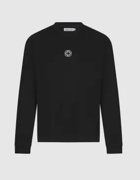 Black L/S Emblem T-Shirt