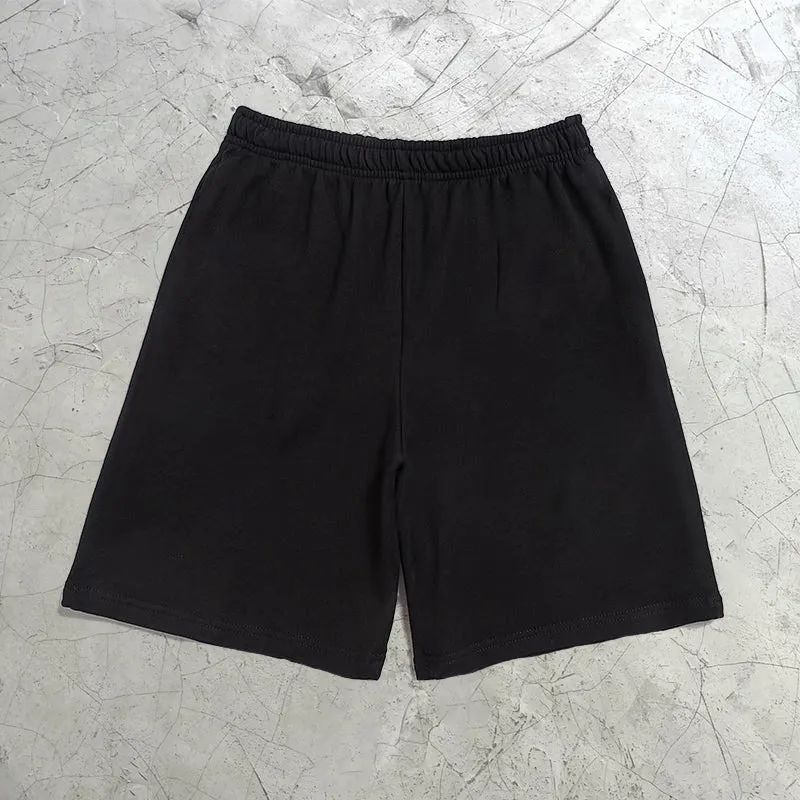 Butterfly casual pattern street cotton shorts