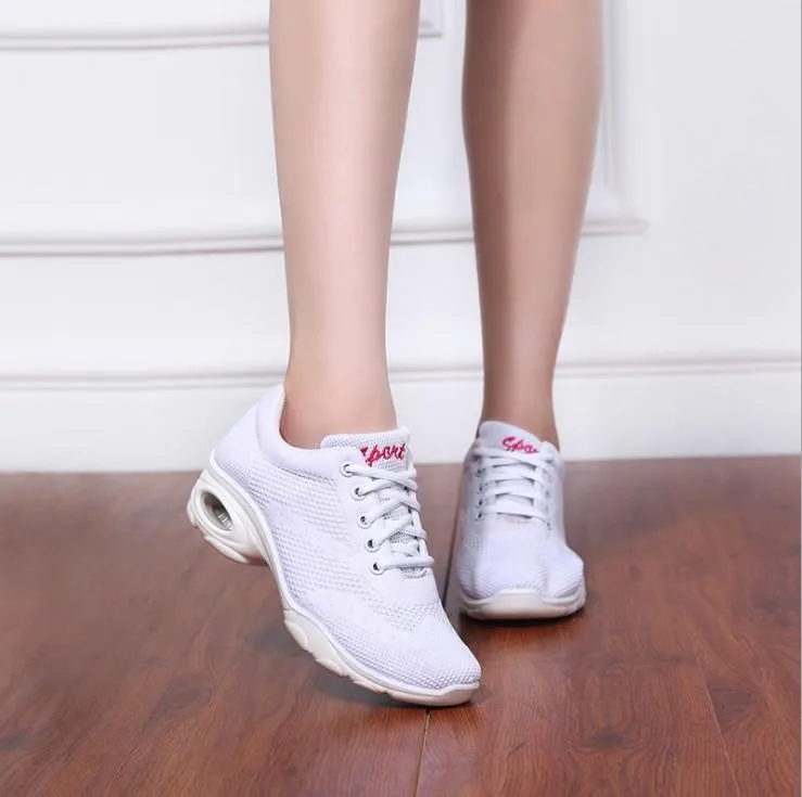 Casual Airbag Bottom Cross Bandage Round Toe Sport Sneakers