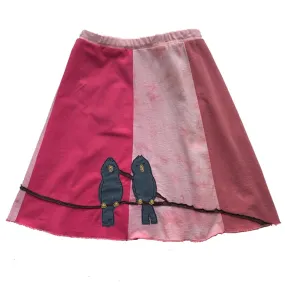 Classic Appliqué Skirt-Pointy Head Bird