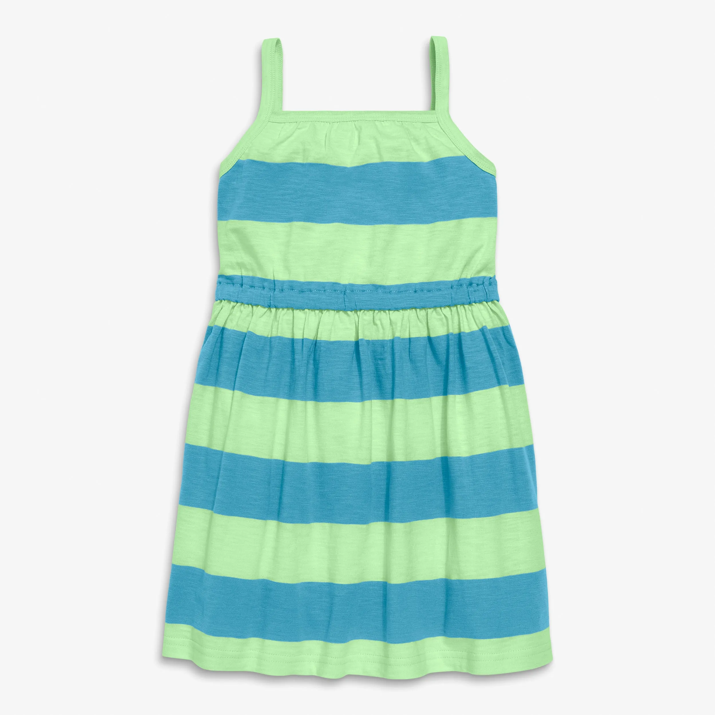 Clearance kids tank sundress in rugby stripe
