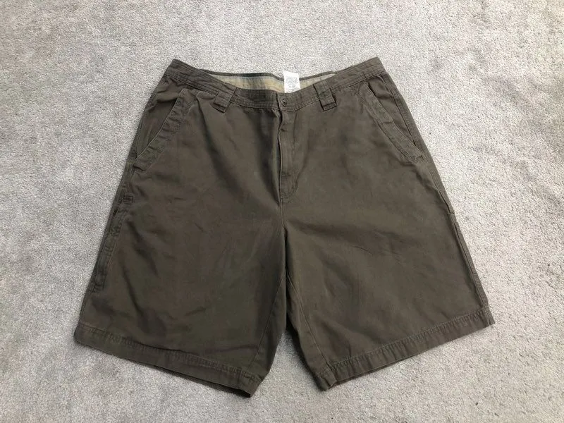 Columbia Shorts Mens W38XL11 Brown 112AM4541 Bermuda Outdoor Workwear Casual