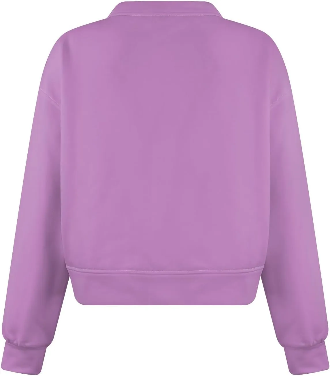 Cropped Sweatshirts for Women Oversized Casual Tunic V Neck Sweater Pullover Long Sleeve Sexy Comfy Fleece Pullover Tops