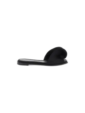 Curved Puffy Slide Sandals