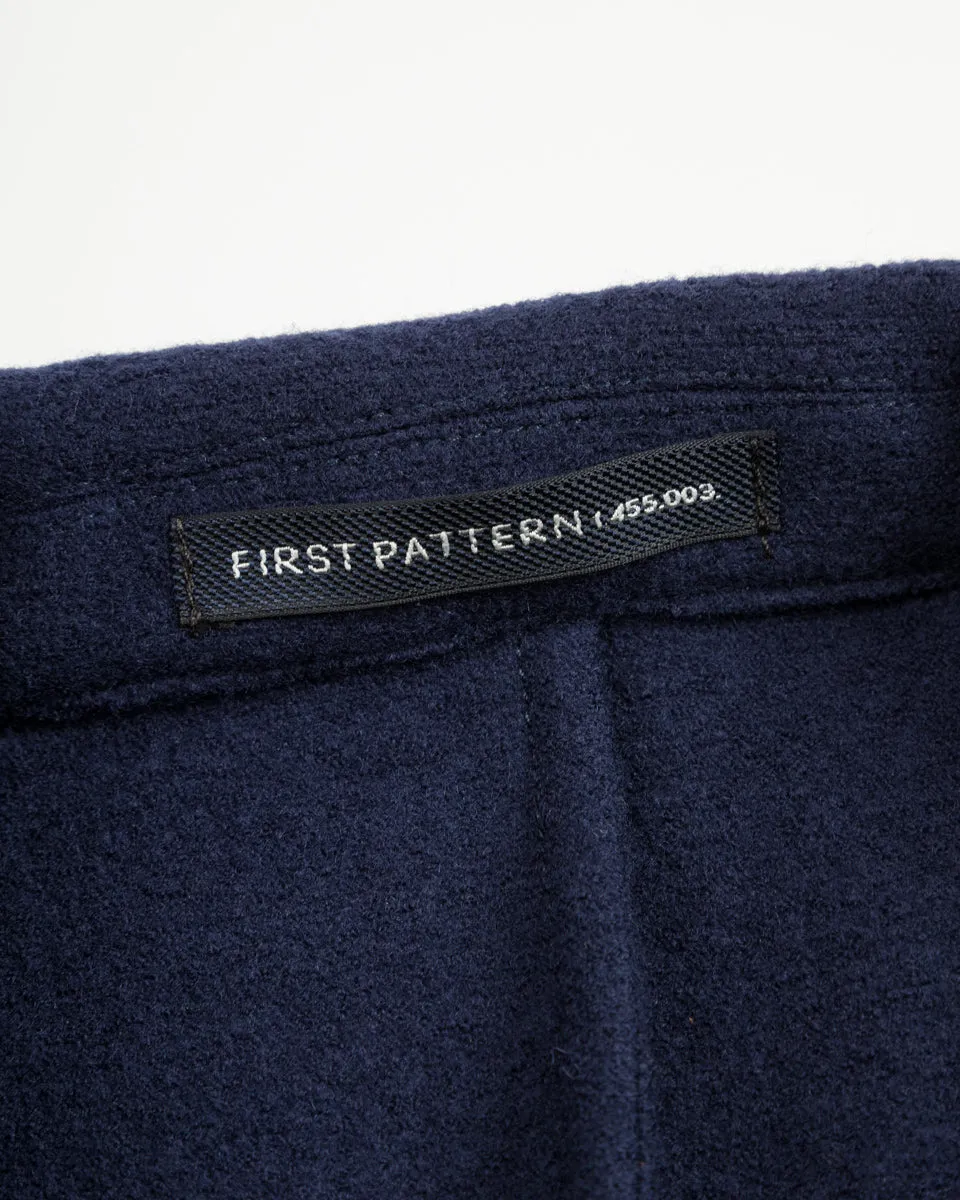 Field Jacket - Navy Wool