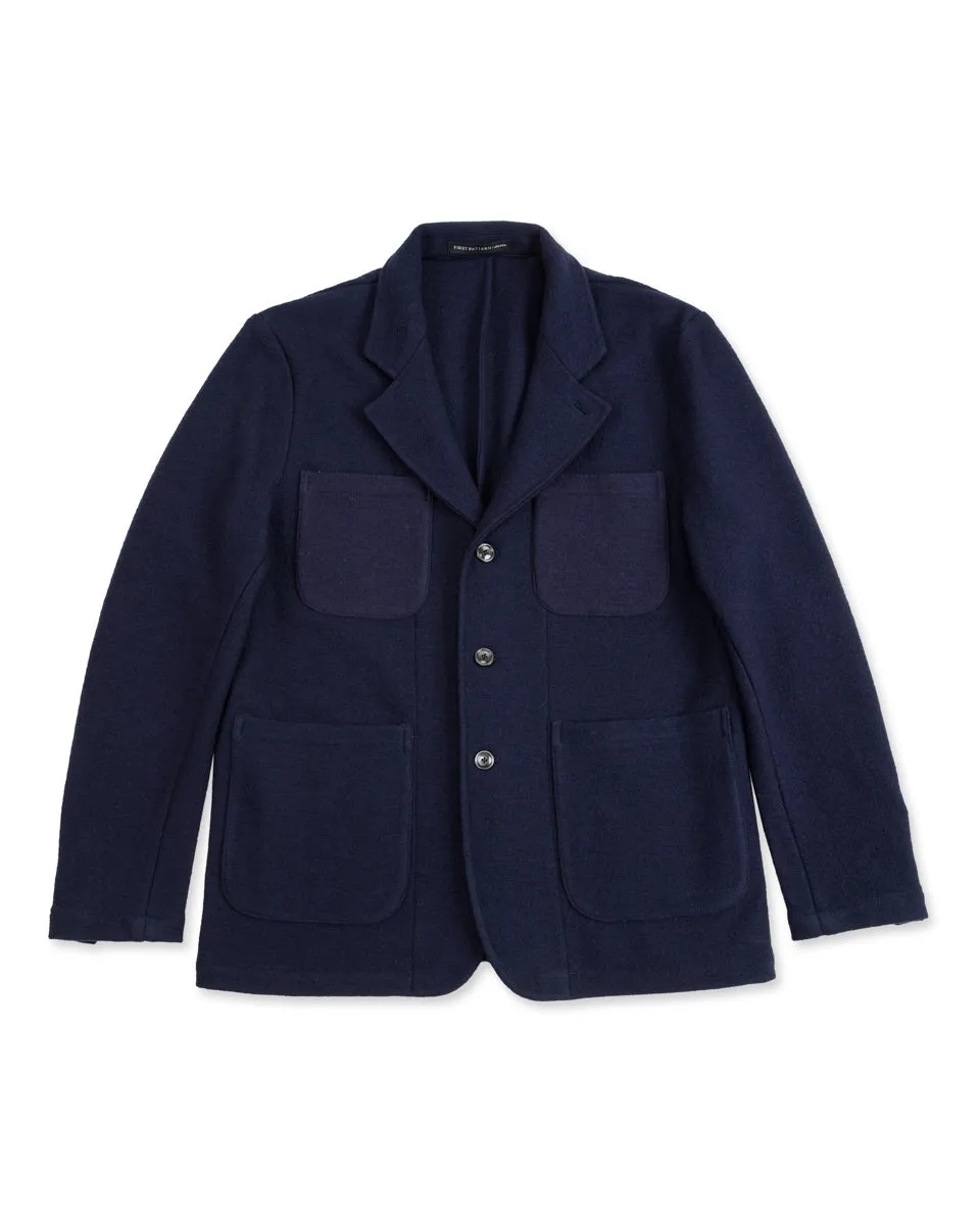 Field Jacket - Navy Wool