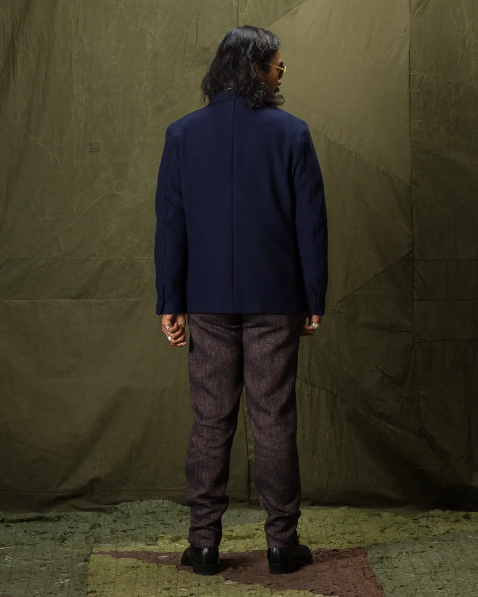 Field Jacket - Navy Wool