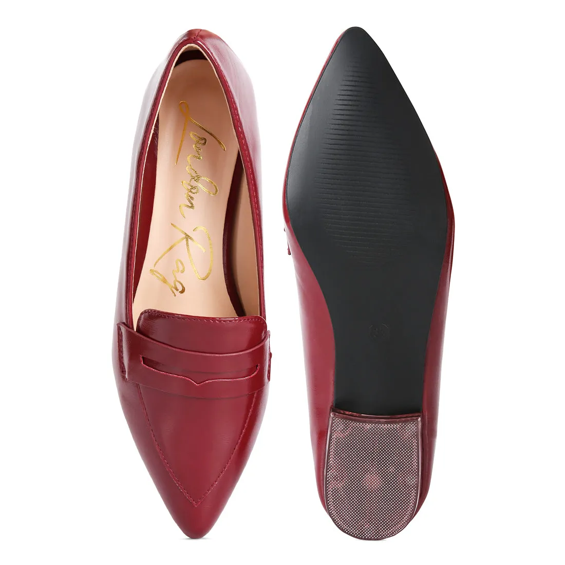 Flat Formal Loafers
