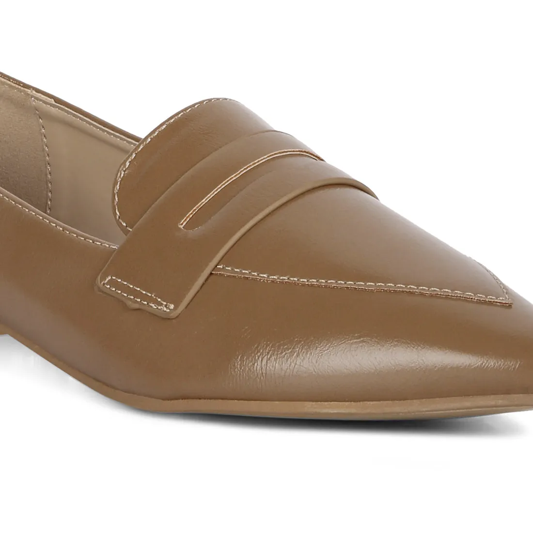 Flat Formal Loafers