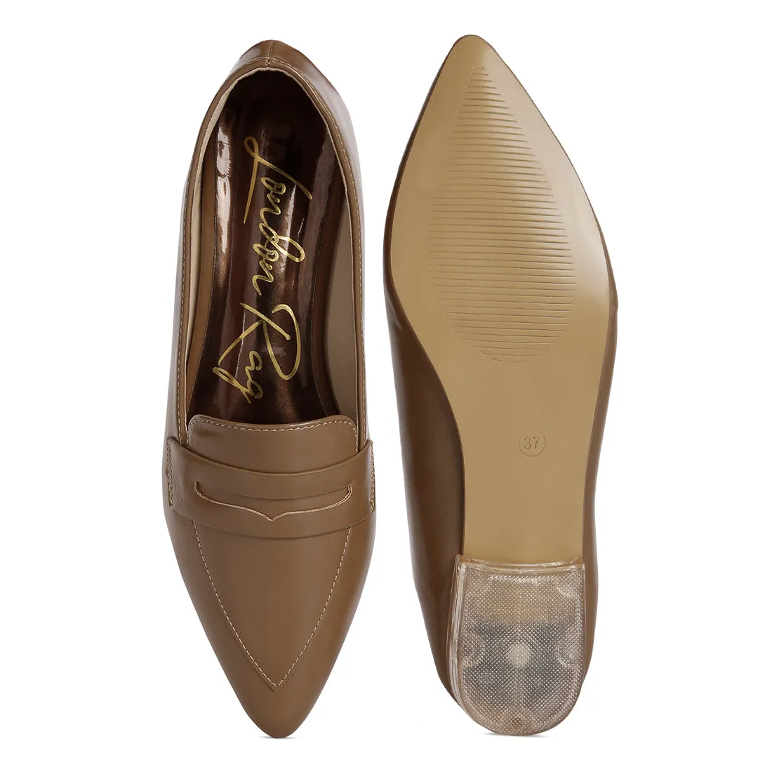 Flat Formal Loafers