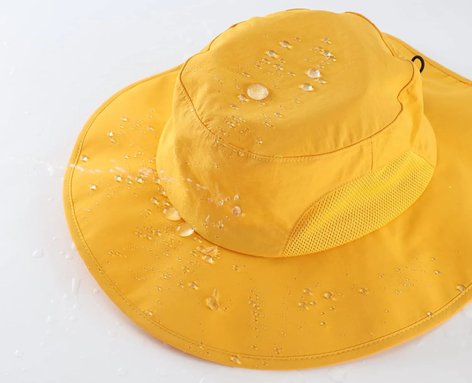 Home Prefer UPF50  Mens Sun Hat Wide Brim Fishing Hat for Men UV Protection Womens Beach Bucket Hat for Golf Hiking Gardening