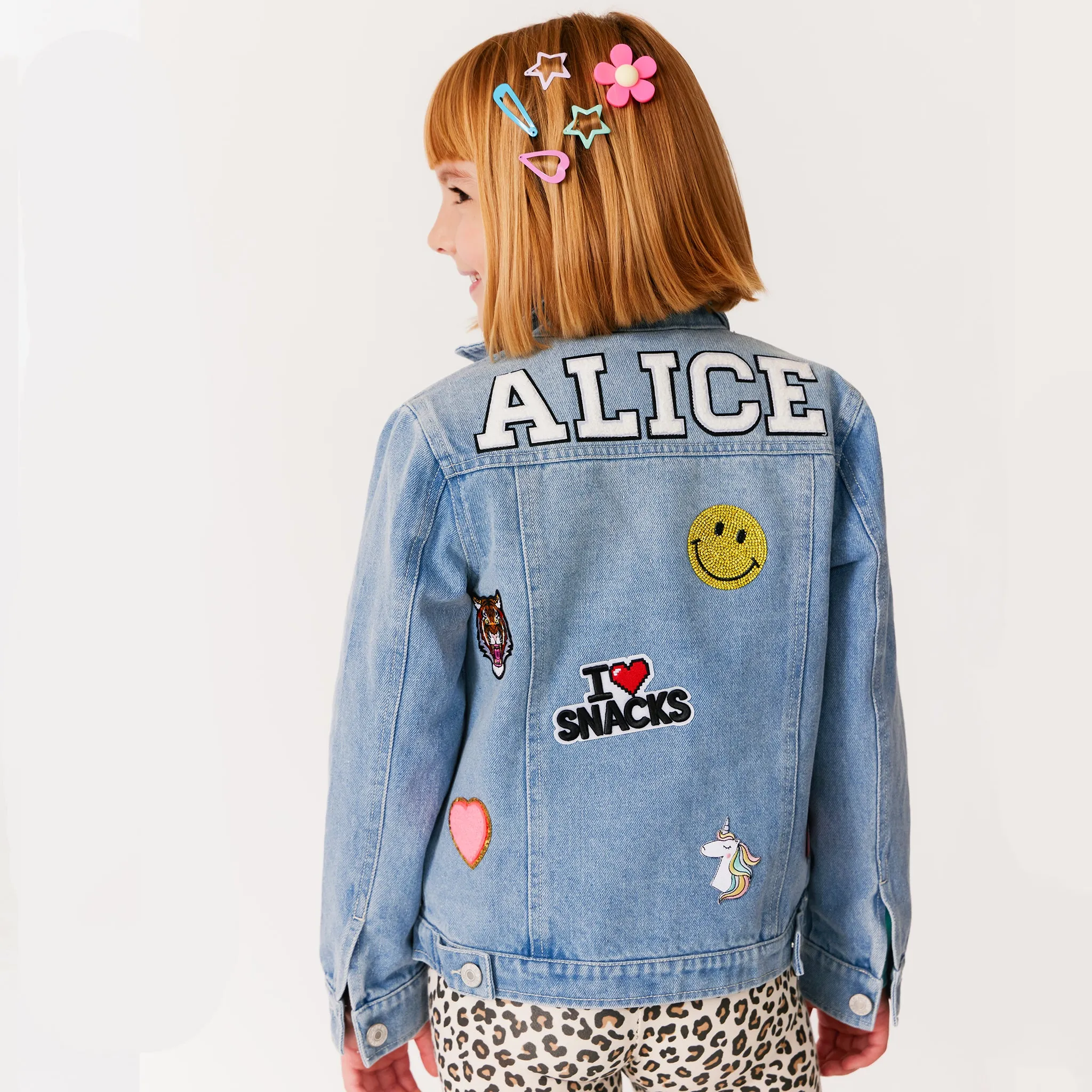 Kids Custom Denim Jacket Test