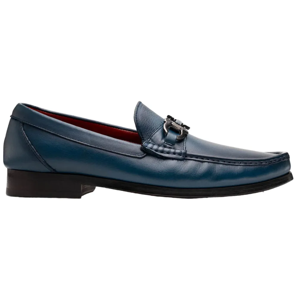 Marco Di Milano Cassarano Calf and Leather Navy