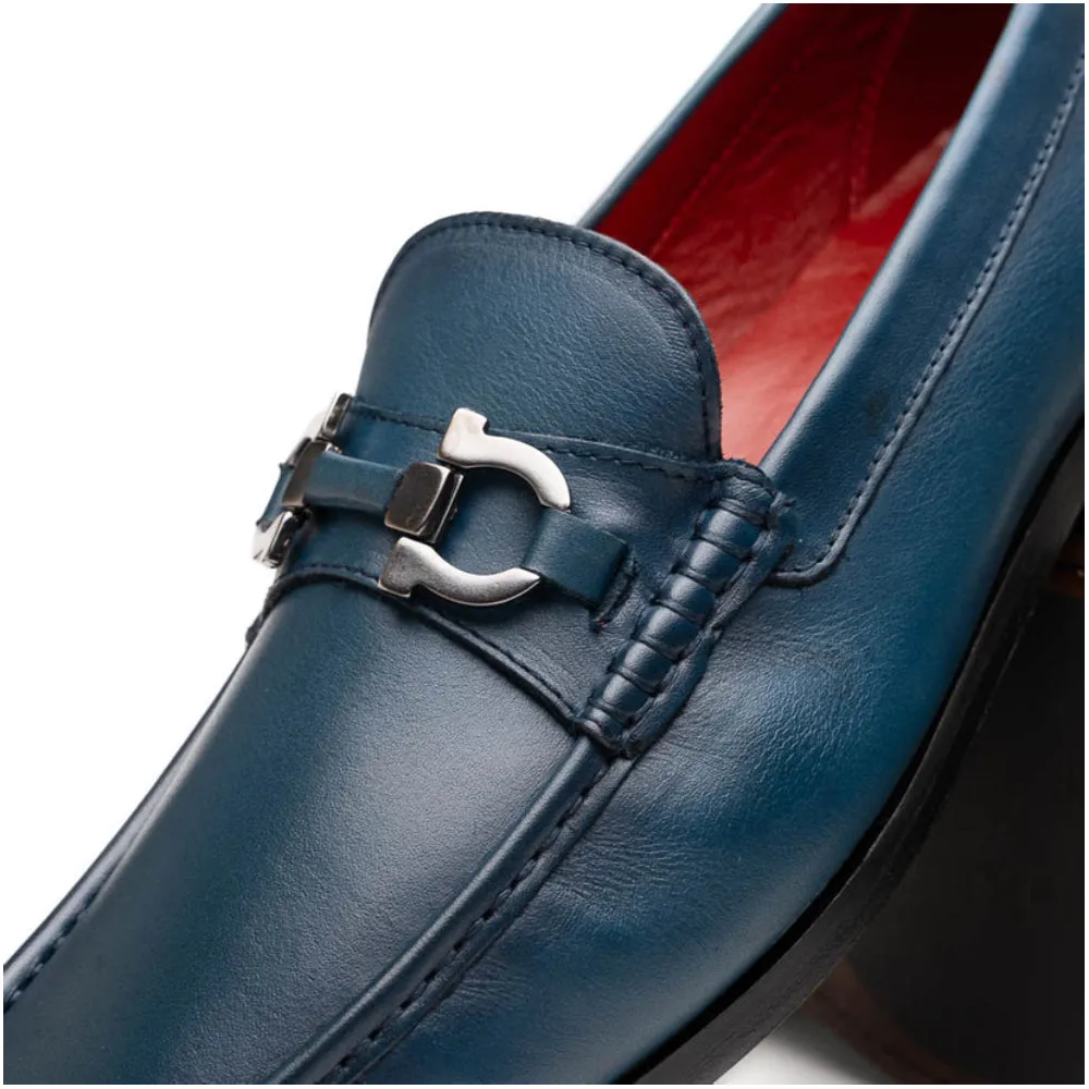 Marco Di Milano Cassarano Calf and Leather Navy