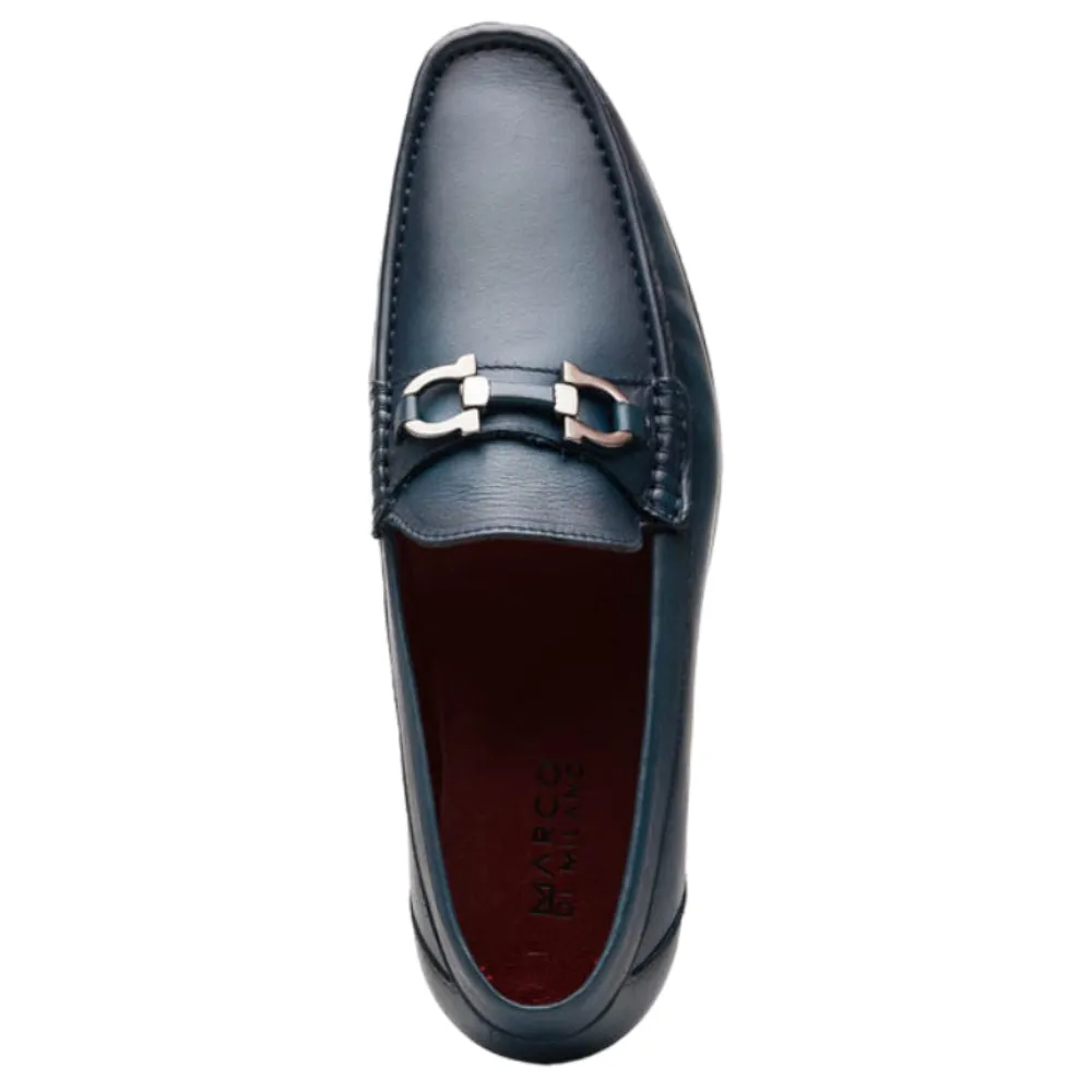 Marco Di Milano Cassarano Calf and Leather Navy