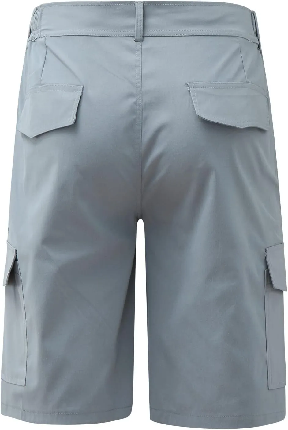 Men's Casual Cotton Linen Shorts Casual Stretch Wide Leg Lounge Shorts Loose Lightweight Summer Beach Shorts with Pockets