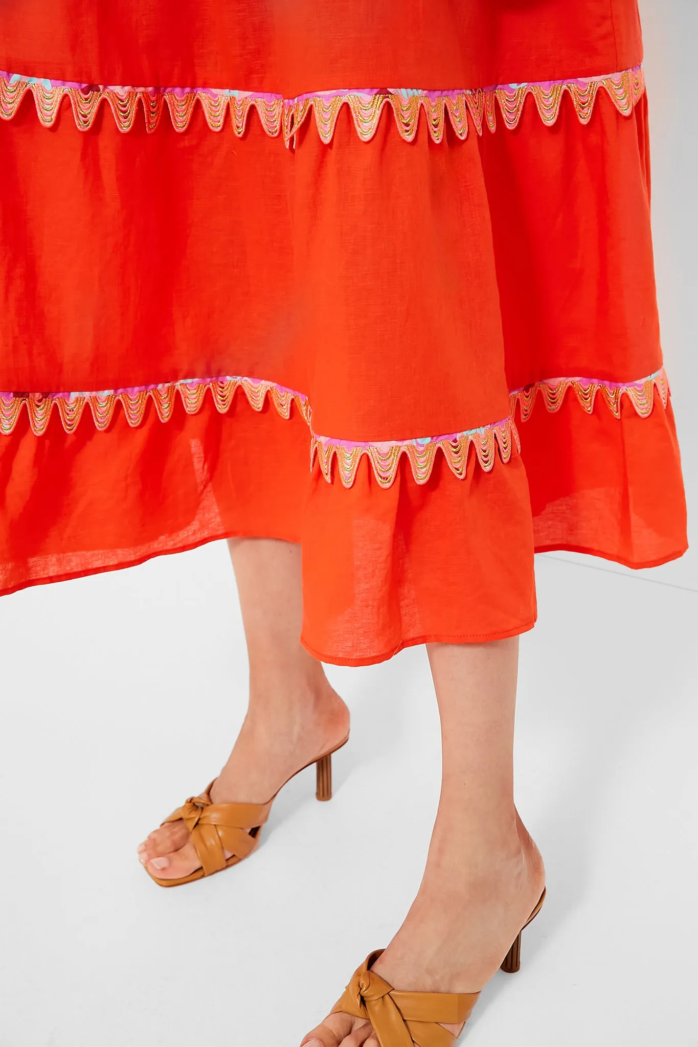 Orange Kelly Dress