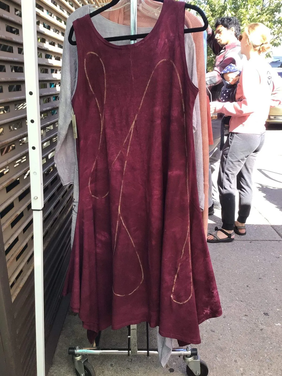 Paula Cotton Jersey  Basic Dress on the Rack