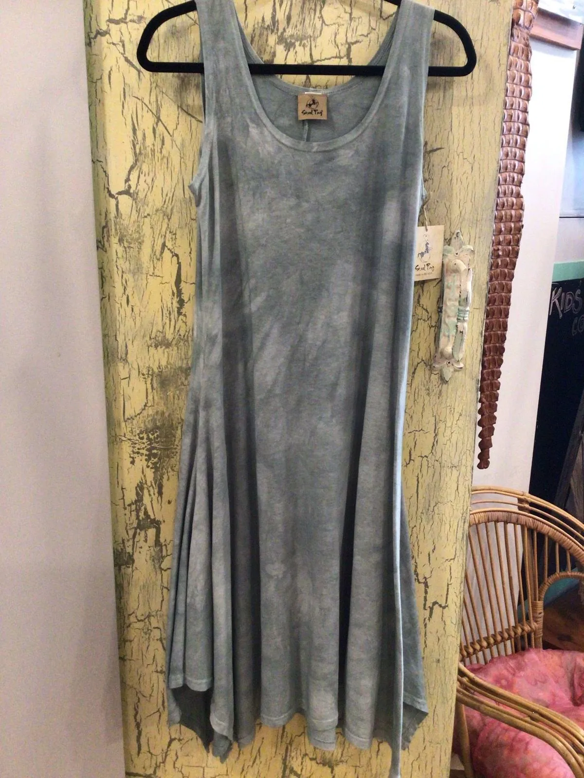 Paula Cotton Jersey  Basic Dress on the Rack