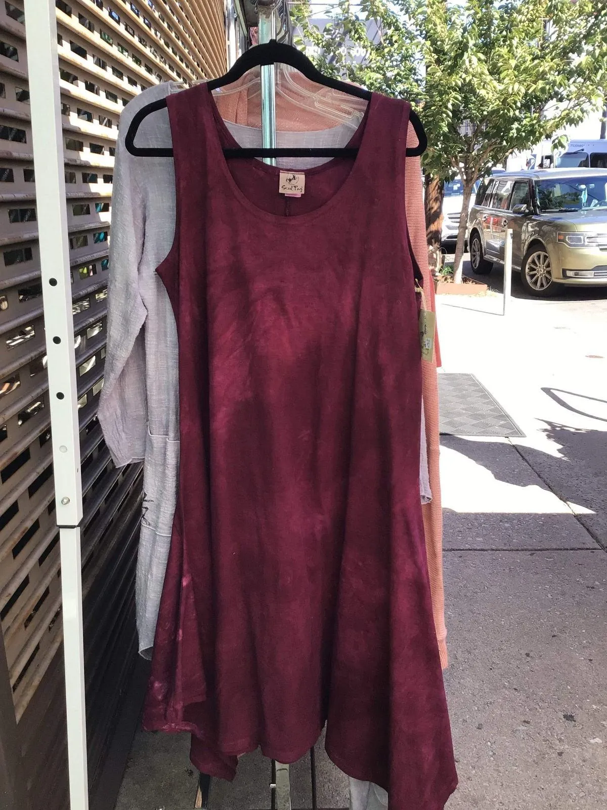 Paula Cotton Jersey  Basic Dress on the Rack