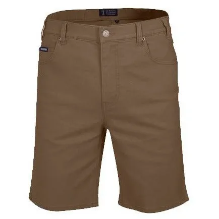 Pilbara Mens Cotton Stretch Jean Short