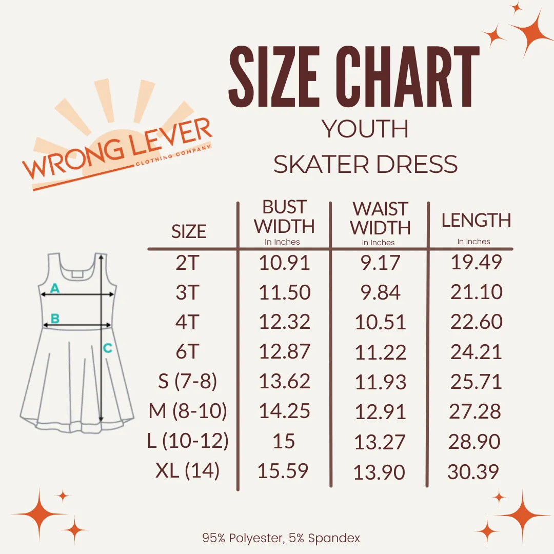 Sally Girls' Sleeveless Sundress (AOP)