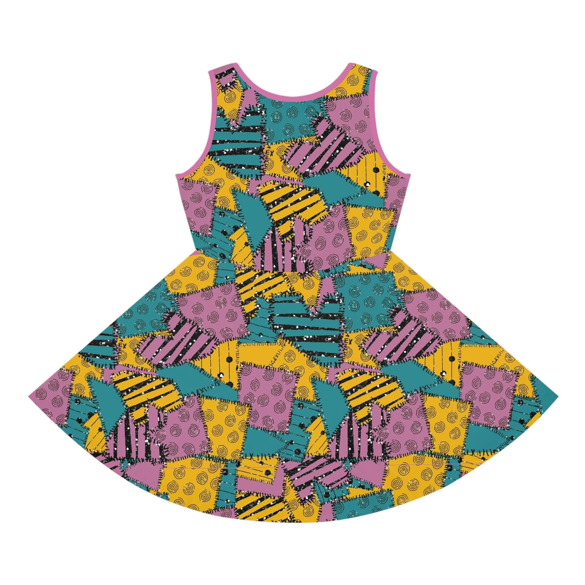 Sally Girls' Sleeveless Sundress (AOP)