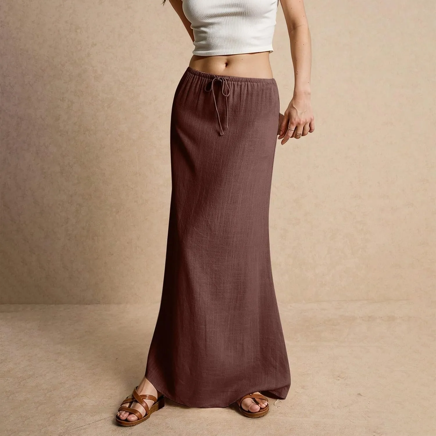 Summer Skirts for Women Elastic Waist Peasant Cute Going Out Flutter Festival Trendy Country Swing Skirts for Women Trendy