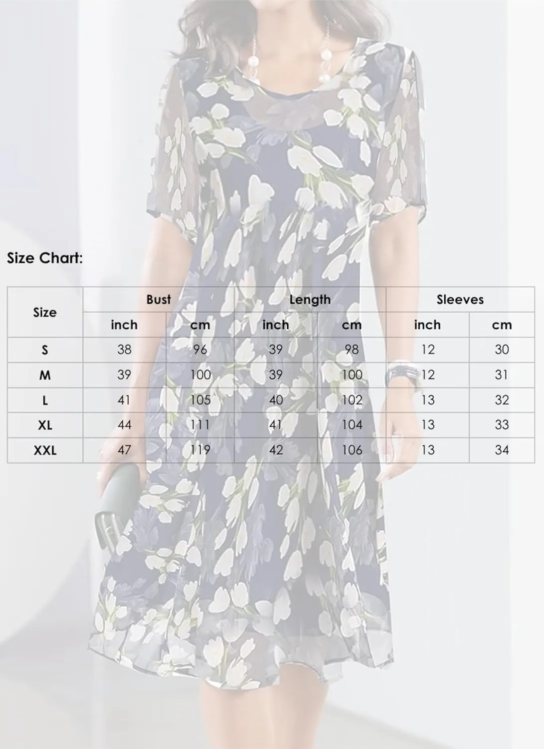 Women's Boho Flowy Short Sleeve Round Neck Floral Midi Dress Shift Tiered Spring Summer Wedding Guest Dresses